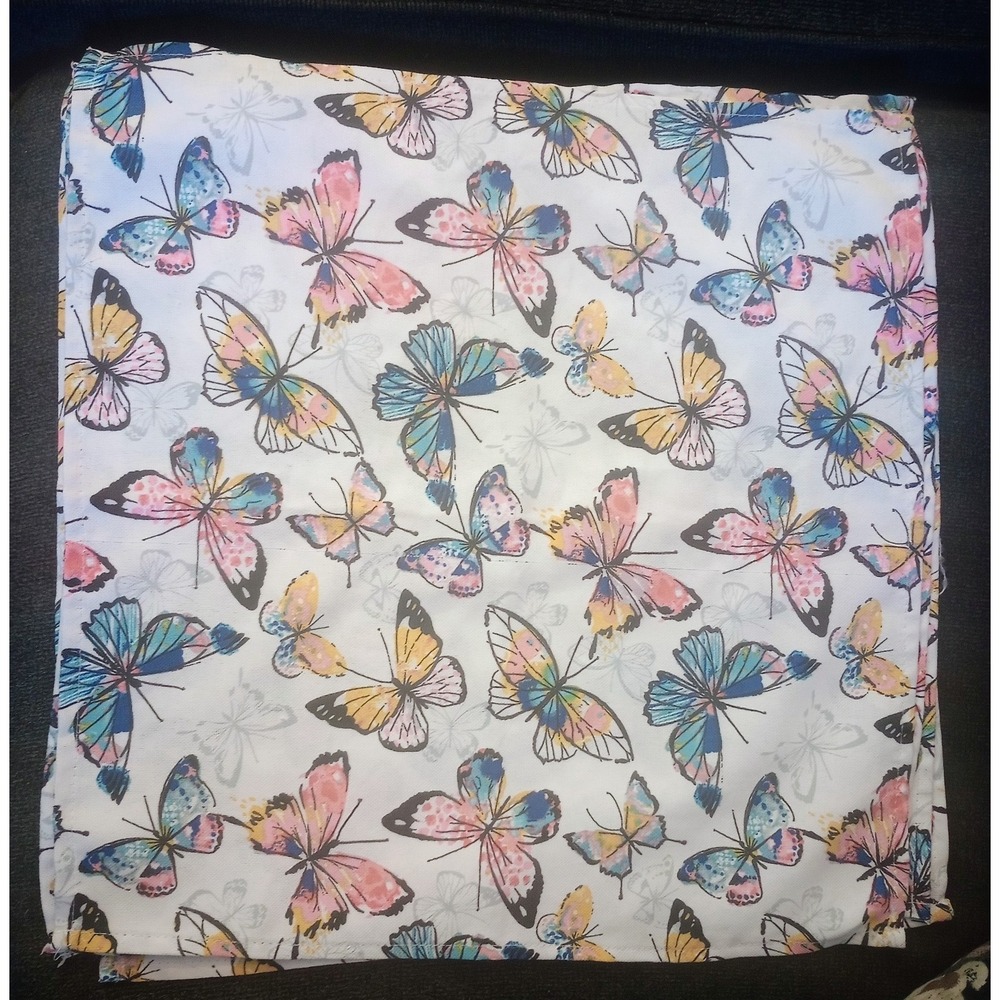 C&C California Napkins Butterflies Spring 18"x 18" Set Of 4